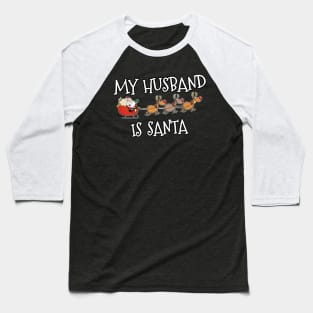 Matching family Christmas outfit Husband Baseball T-Shirt